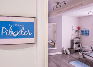 Entrance to Lucy Palmer’s Pilates Studio